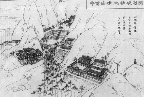 傳統寺廟規劃設計及寺院圖紙分析